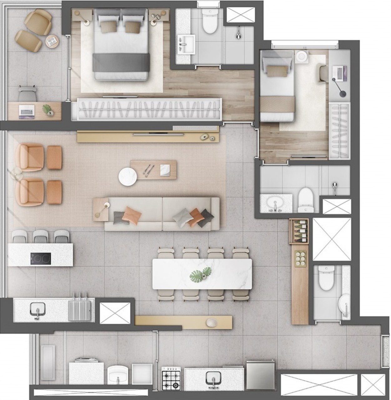 Apartamento, 3 quartos, 110 m² - Foto 16