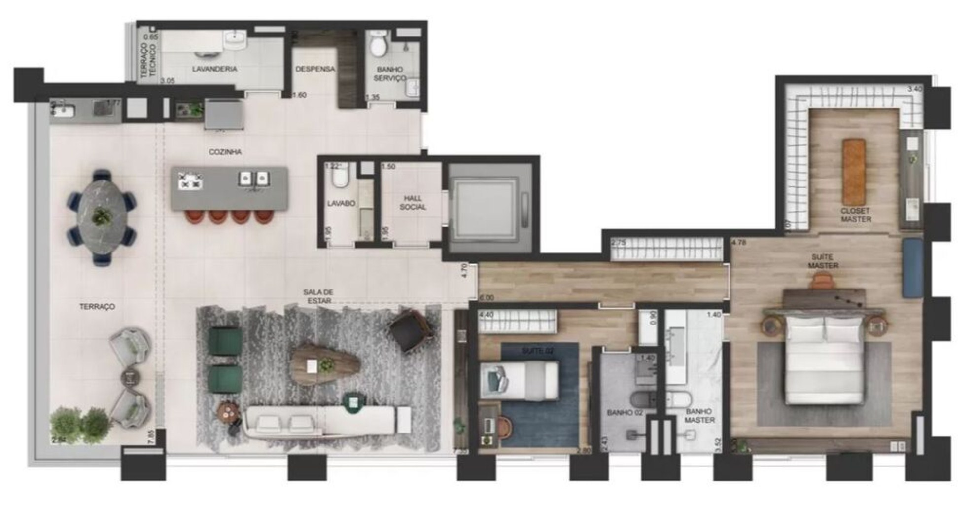 Apartamento, 3 quartos, 366 m² - Foto 14