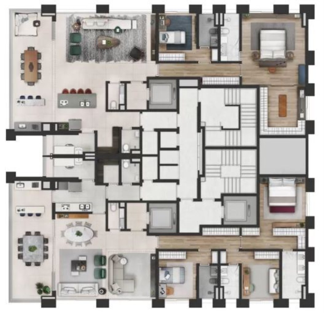 Apartamento, 3 quartos, 366 m² - Foto 13