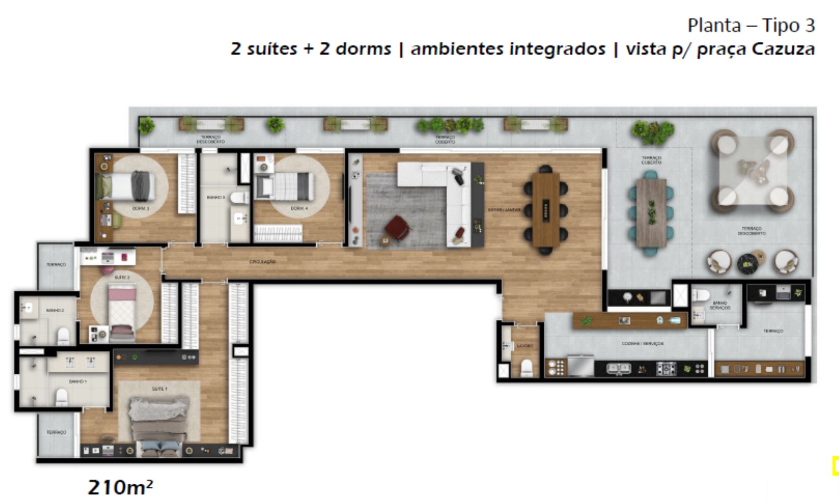 Apartamento à venda com 3 quartos, 128m² - Foto 28