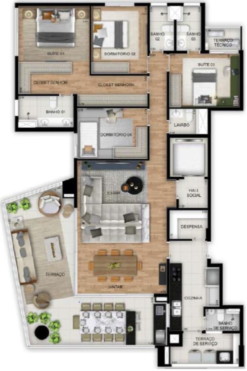 Apartamento, 1 quarto, 44 m² - Foto 20