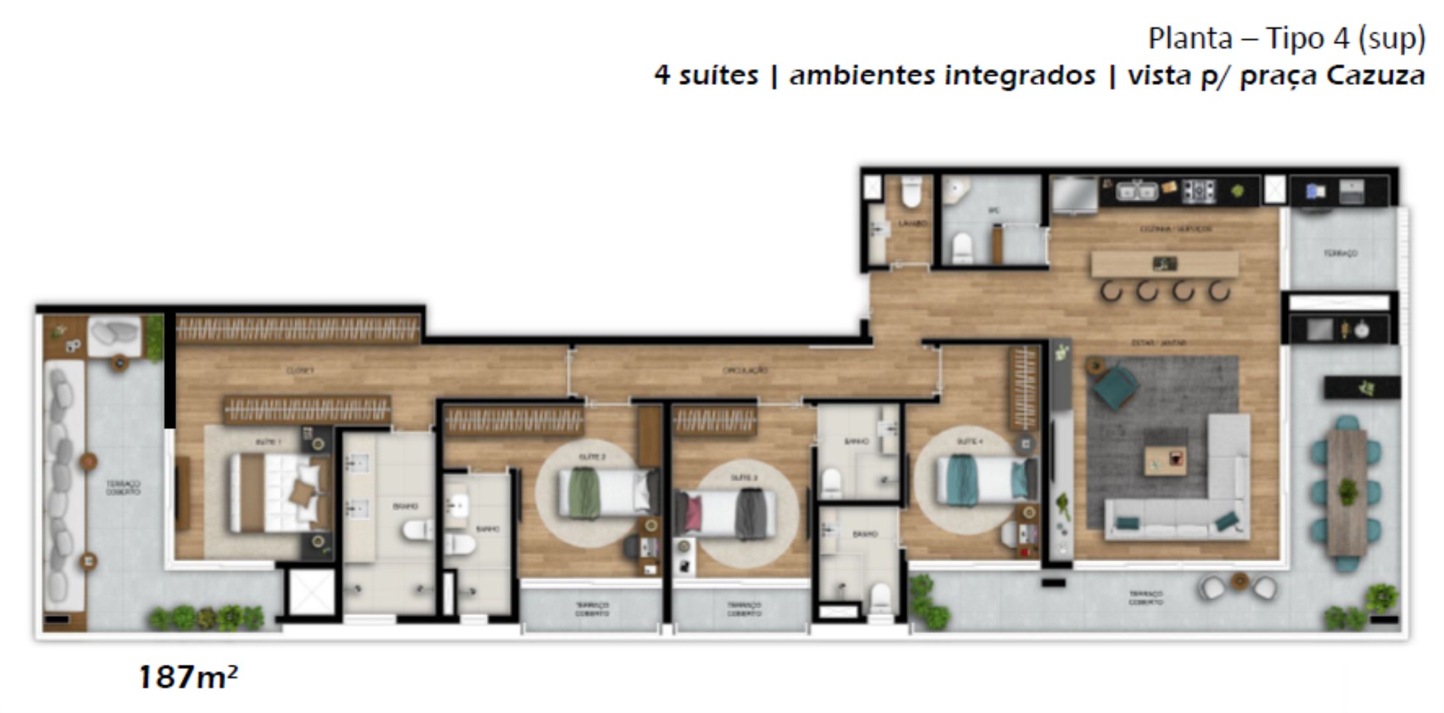 Apartamento à venda com 3 quartos, 136m² - Foto 26