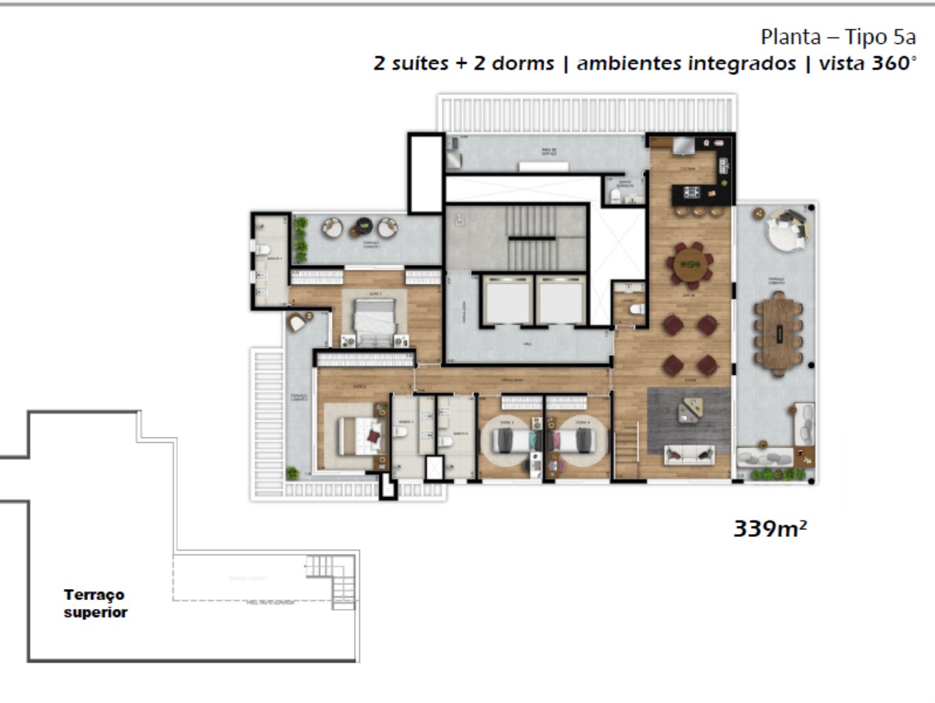 Apartamento à venda com 3 quartos, 136m² - Foto 29