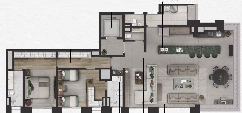 Apartamento, 3 quartos, 348 m² - Foto 20