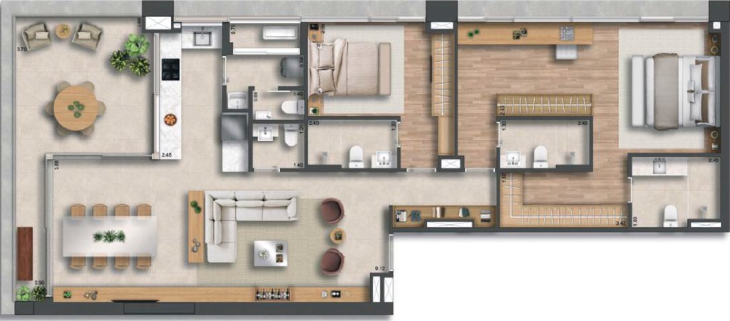 Apartamento, 2 quartos, 90 m² - Foto 28