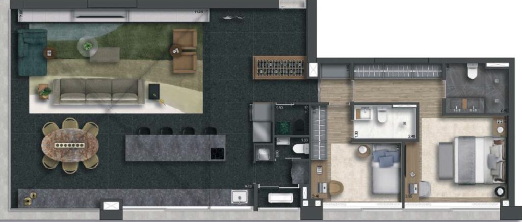 Apartamento, 2 quartos, 90 m² - Foto 30