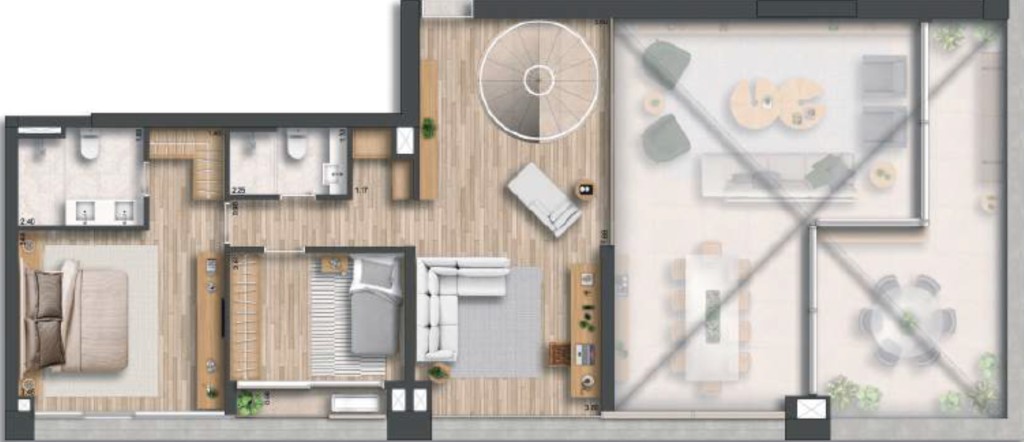 Apartamento, 2 quartos, 90 m² - Foto 32