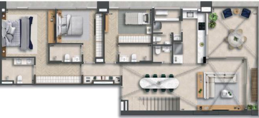 Apartamento, 2 quartos, 90 m² - Foto 38