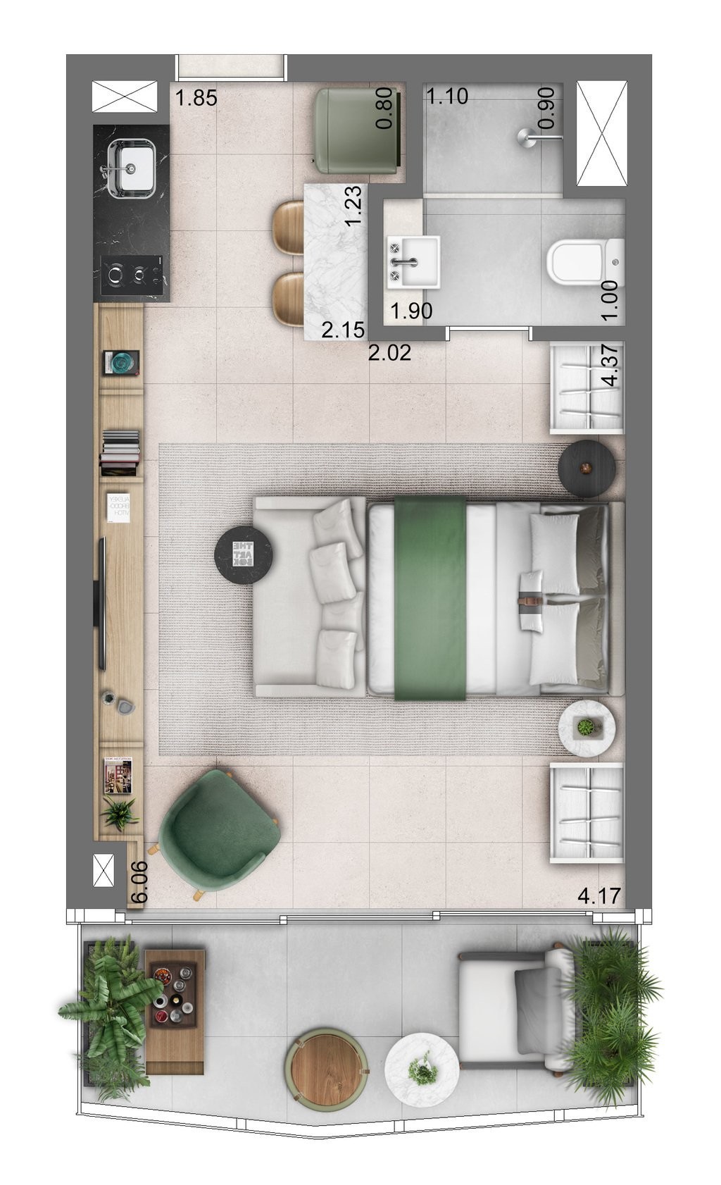Apartamento, 2 quartos, 114 m² - Foto 23