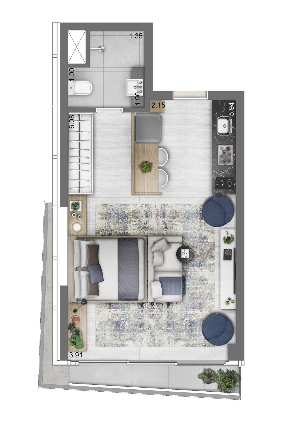 Apartamento, 2 quartos, 114 m² - Foto 24