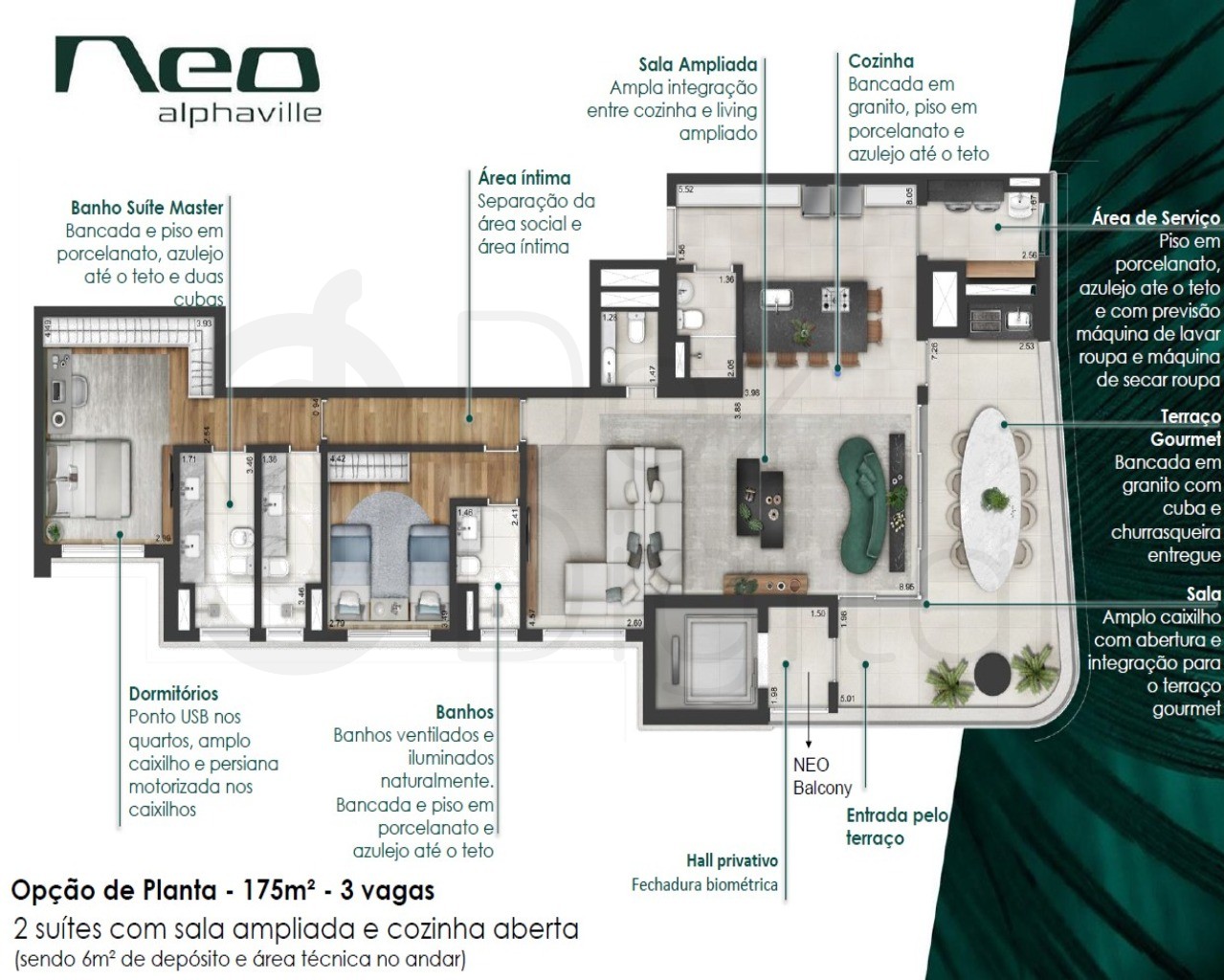 Apartamento à venda com 4 quartos, 244m² - Foto 10