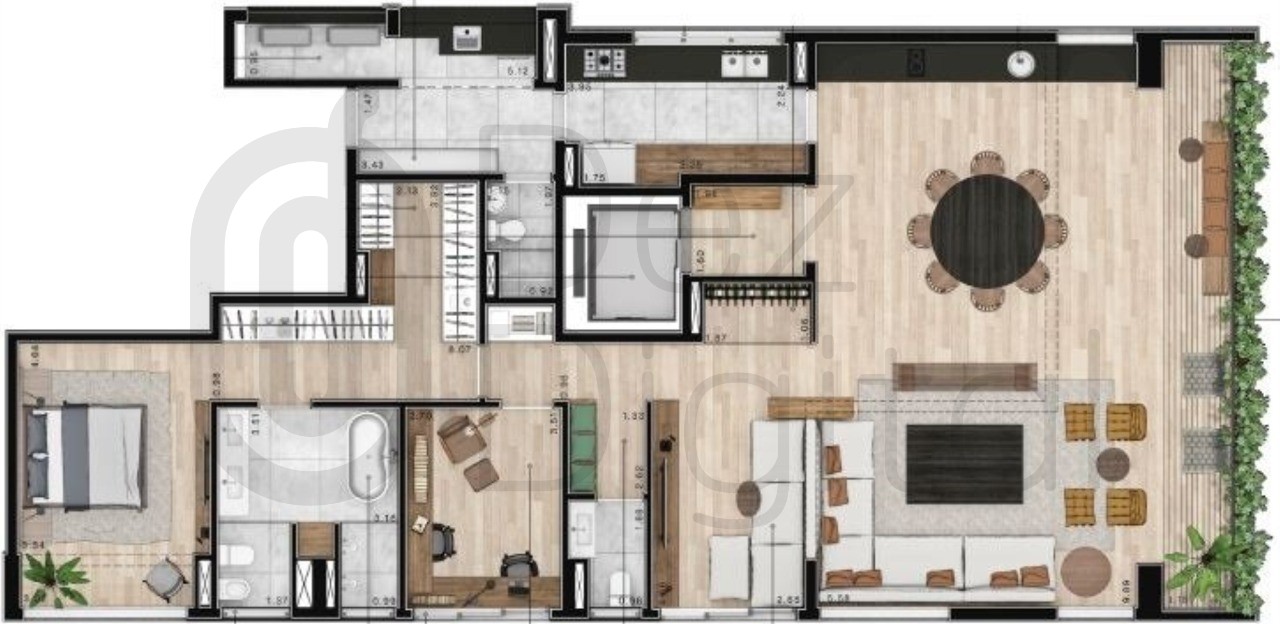 Apartamento à venda com 2 quartos, 134m² - Foto 25