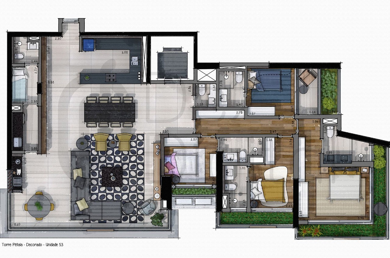 Apartamento, 3 quartos, 197 m² - Foto 14