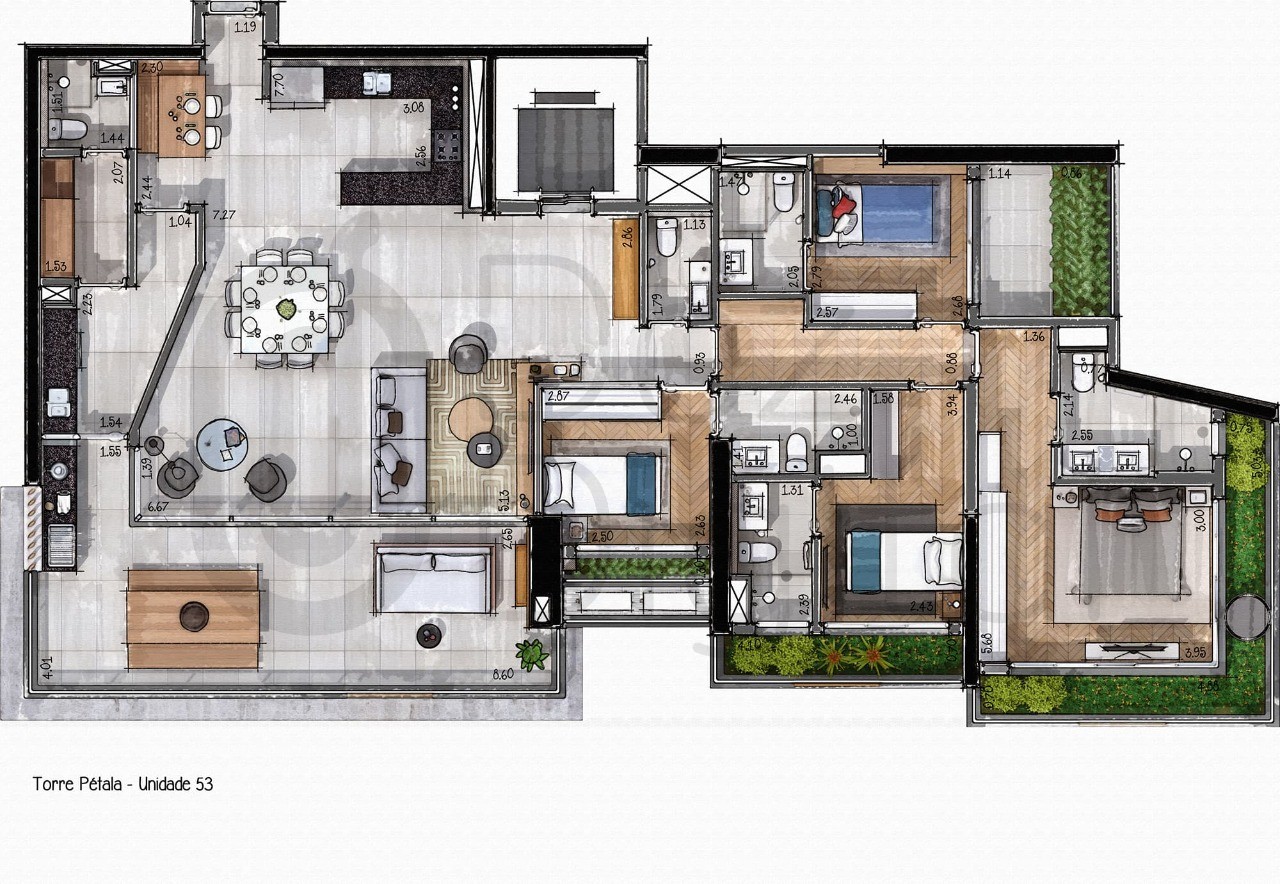 Apartamento, 3 quartos, 197 m² - Foto 13