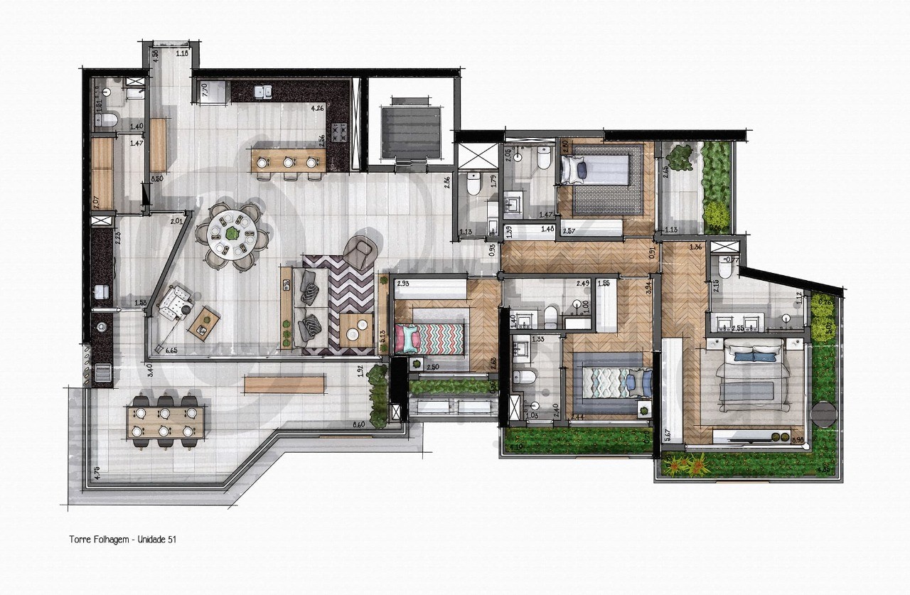 Apartamento, 3 quartos, 197 m² - Foto 17