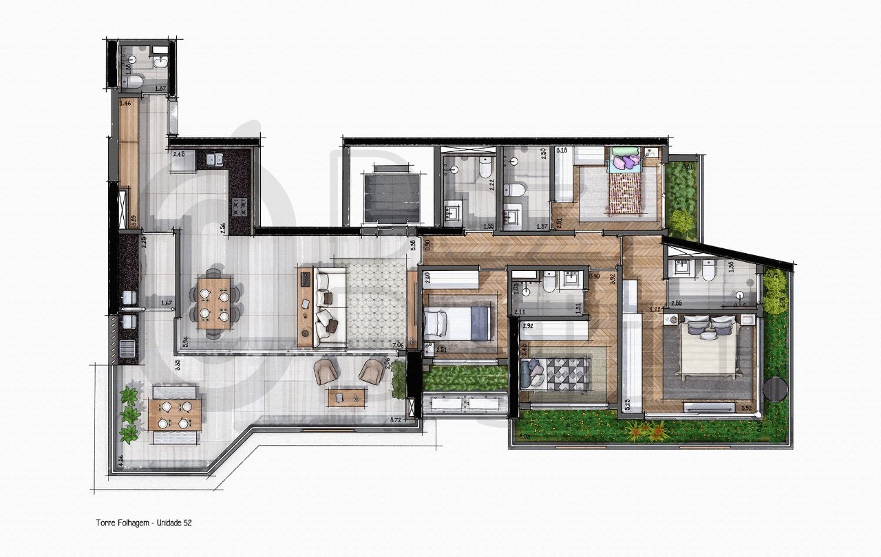Apartamento, 3 quartos, 197 m² - Foto 18