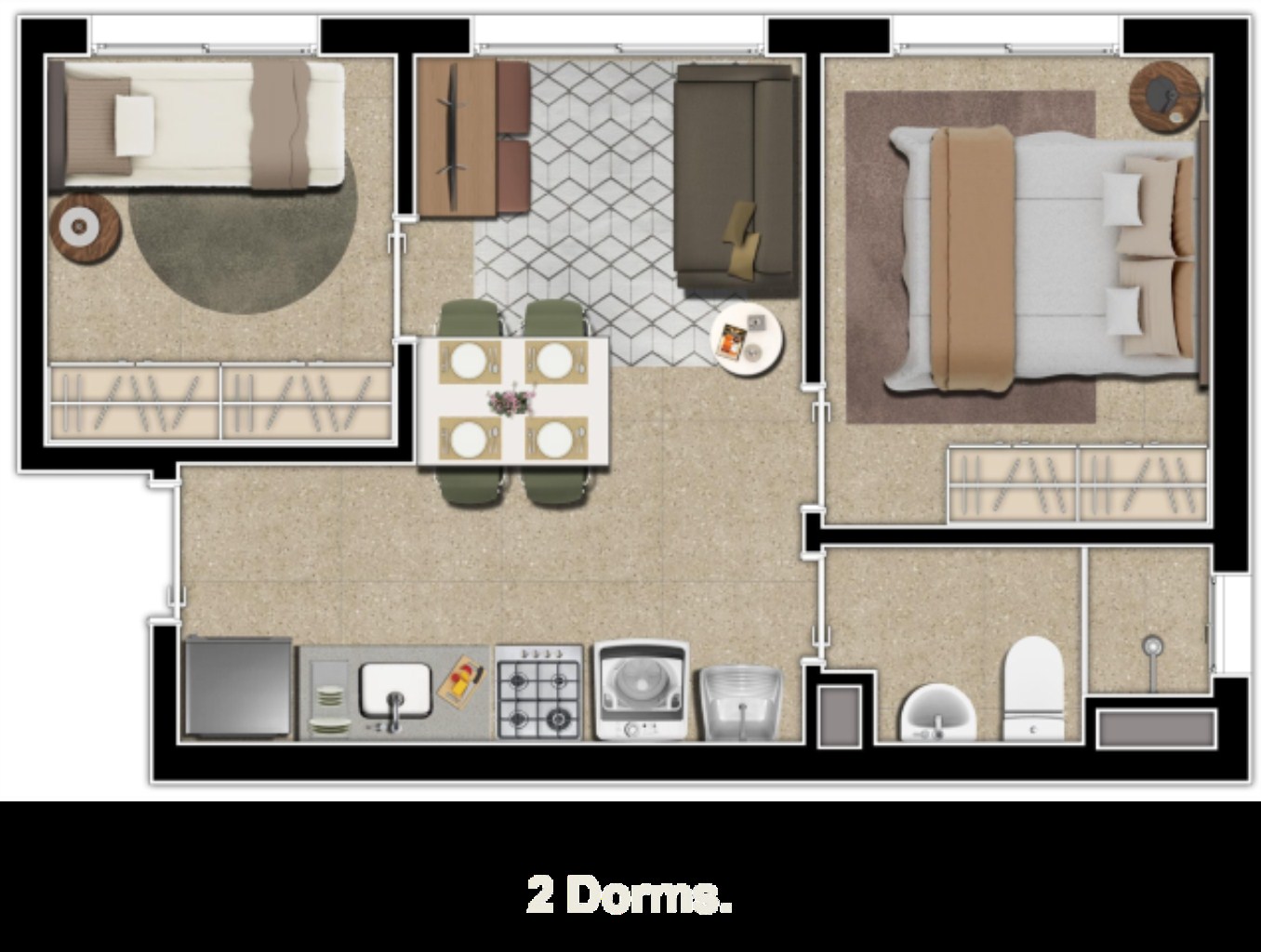 Apartamento à venda com 2 quartos, 33m² - Foto 23