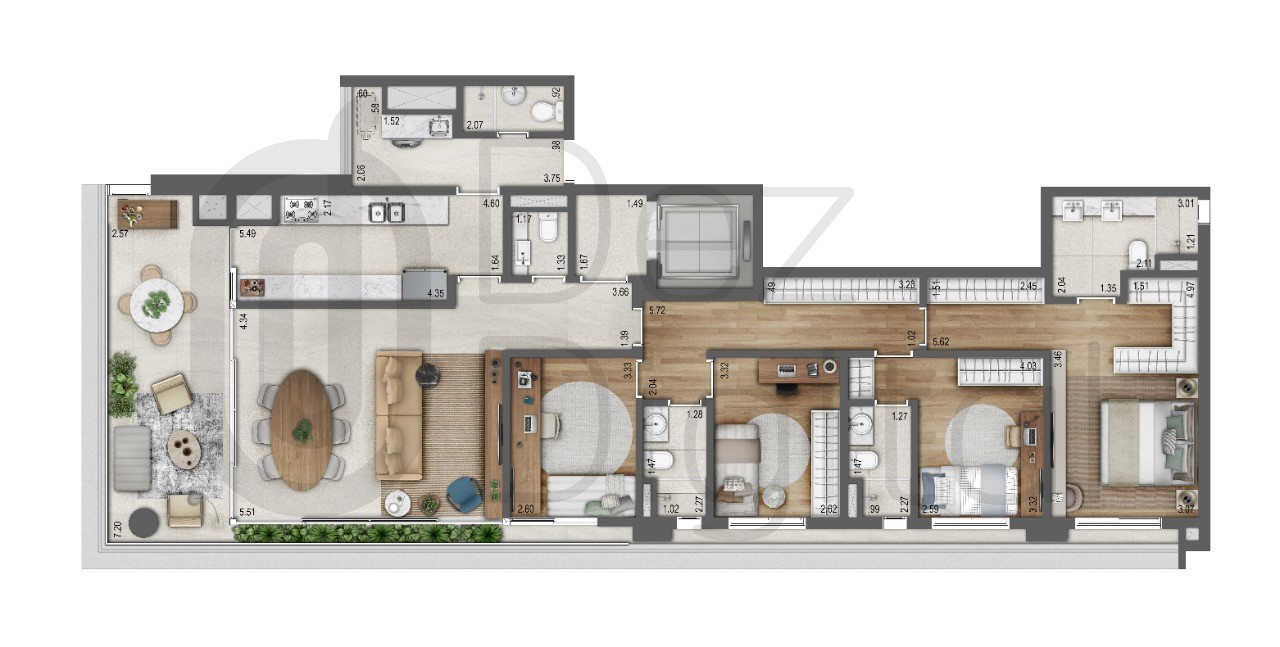 Apartamento, 3 quartos, 125 m² - Foto 25
