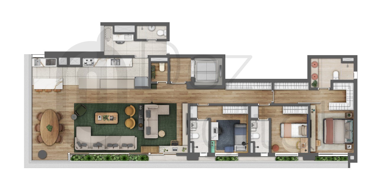 Apartamento, 3 quartos, 125 m² - Foto 27