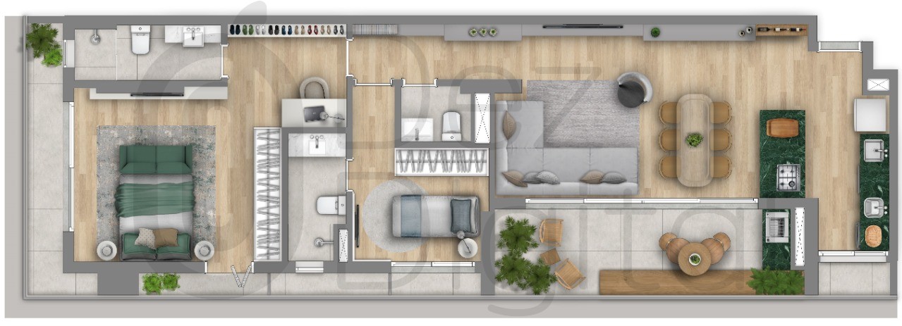Apartamento, 2 quartos, 75 m² - Foto 41