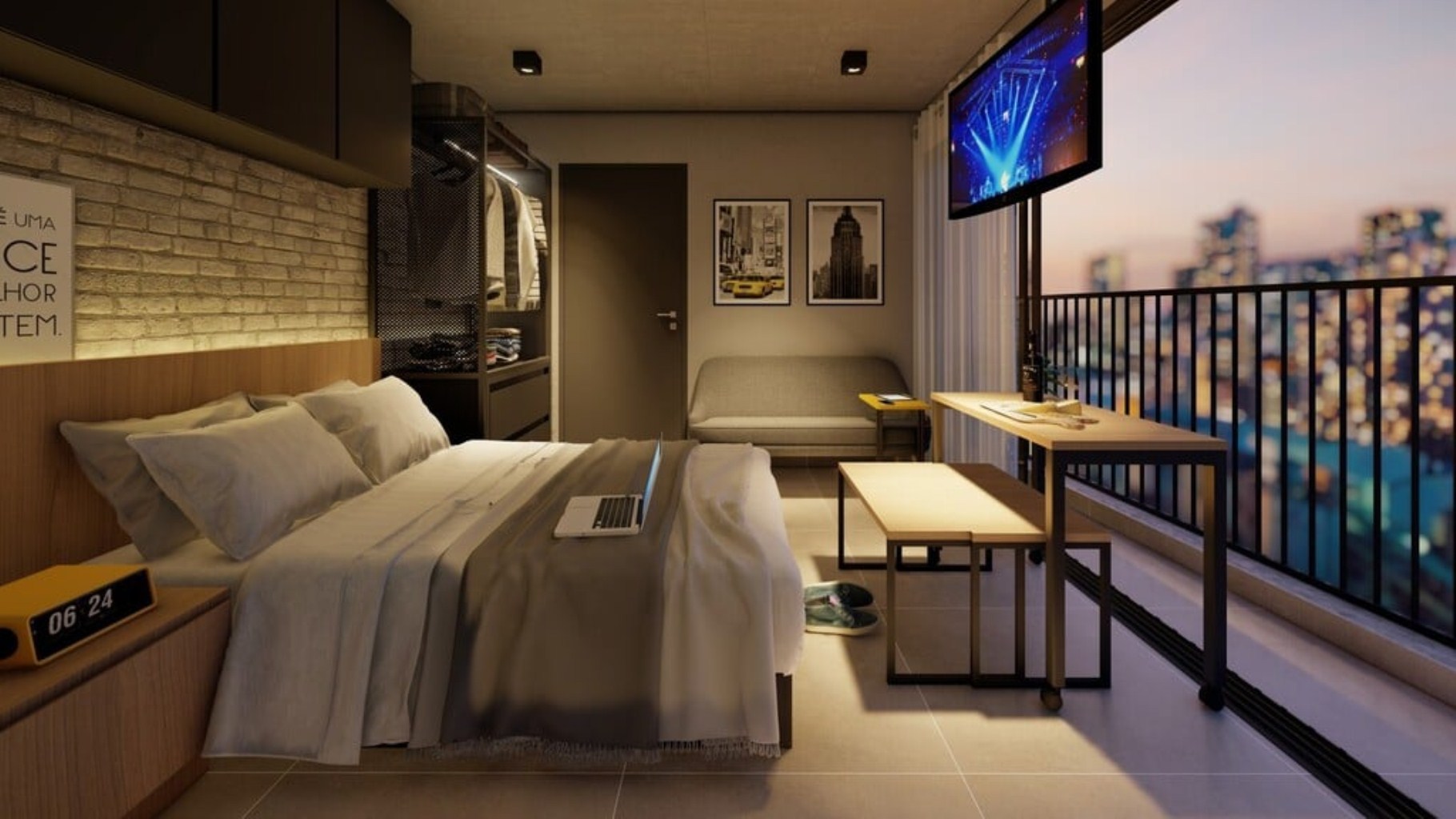 Apartamento, 1 quarto, 24 m² - Foto 17