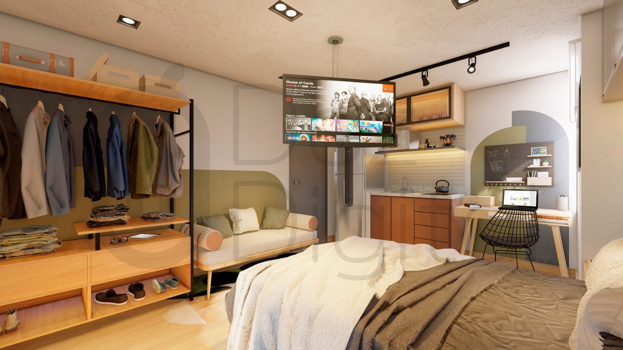 Apartamento, 1 quarto, 19 m² - Foto 7