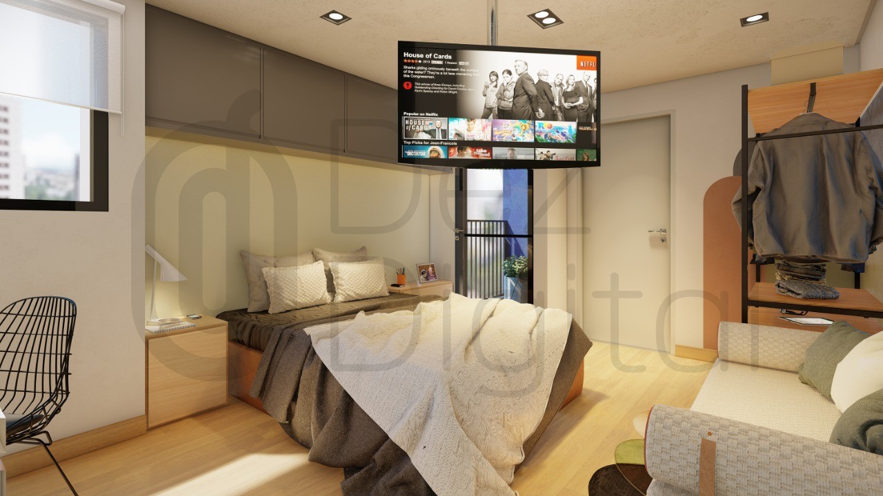 Apartamento, 1 quarto, 19 m² - Foto 8