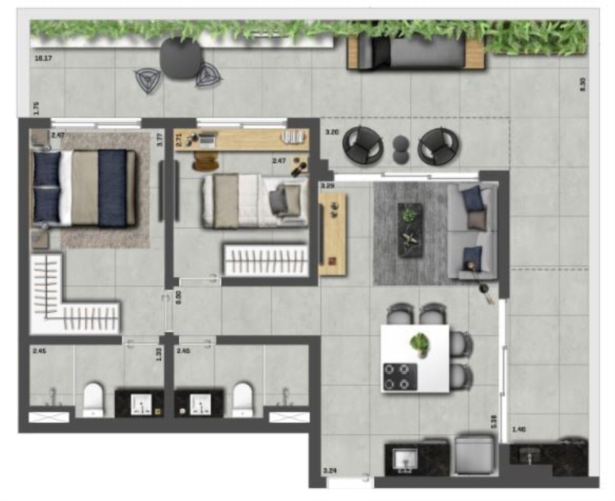 Apartamento, 1 quarto, 26 m² - Foto 14