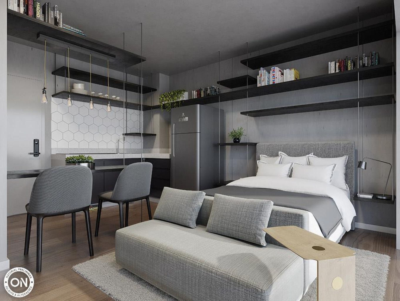 Apartamento, 1 quarto, 21 m² - Foto 4