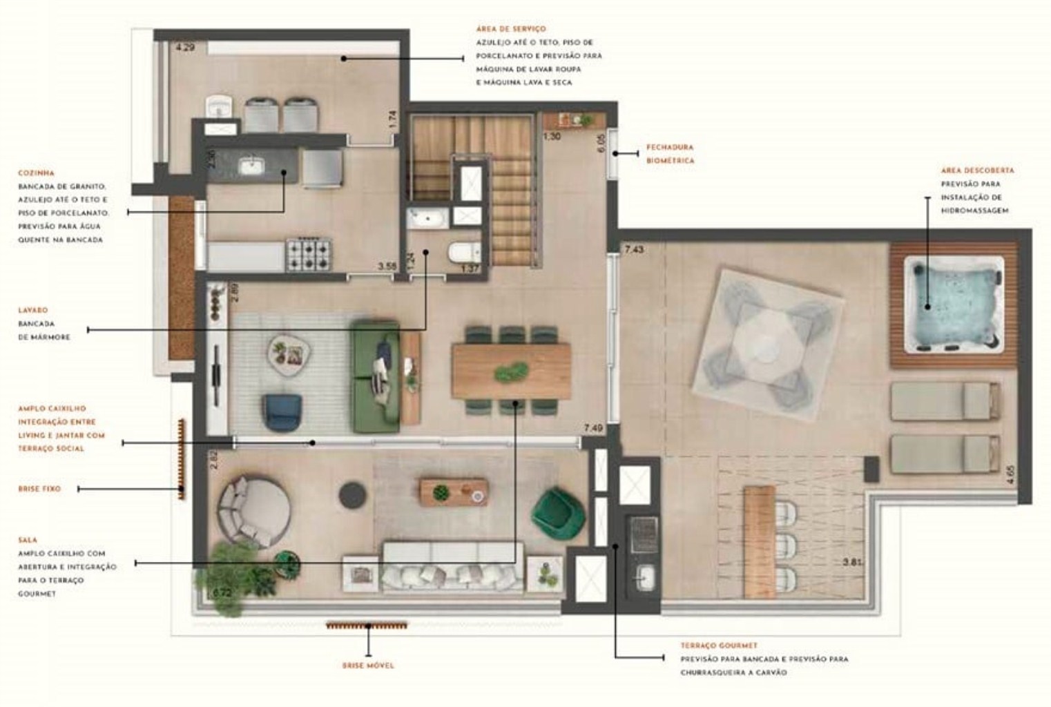 Apartamento à venda com 3 quartos, 169m² - Foto 32