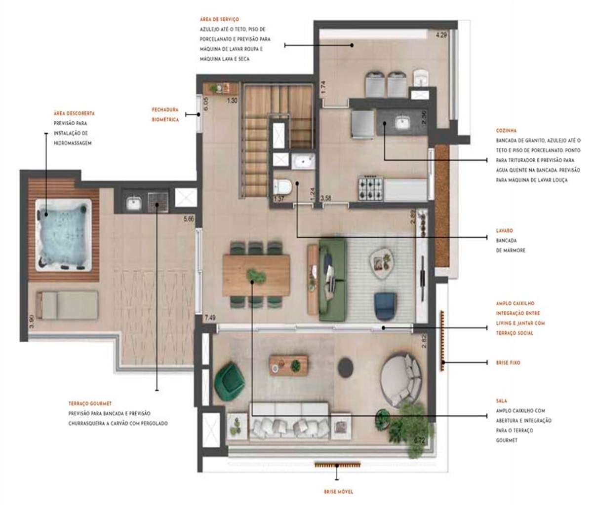 Apartamento à venda com 3 quartos, 169m² - Foto 30