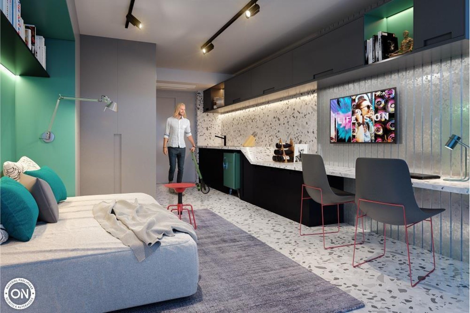 Apartamento, 2 quartos, 46 m² - Foto 4