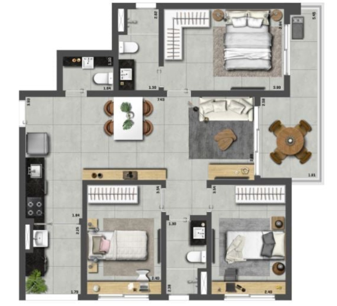 Apartamento, 1 quarto, 26 m² - Foto 15