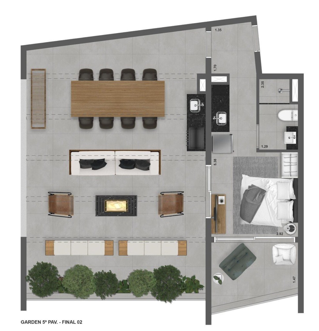 Apartamento, 1 quarto, 24 m² - Foto 18