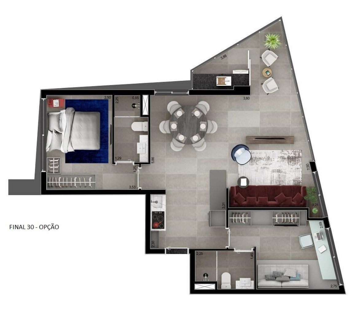Apartamento, 1 quarto, 22 m² - Foto 23