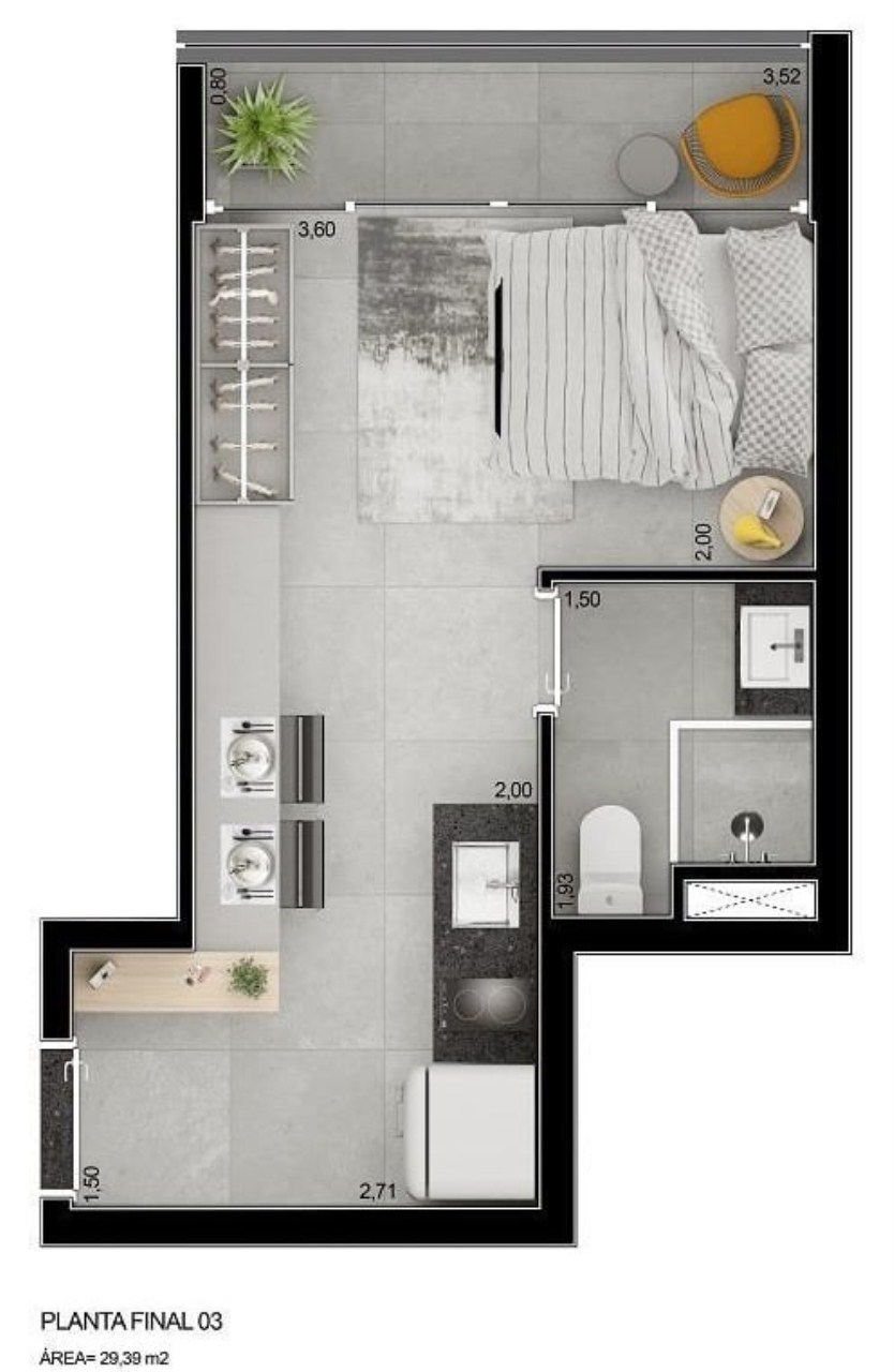 Apartamento, 3 quartos, 70 m² - Foto 19