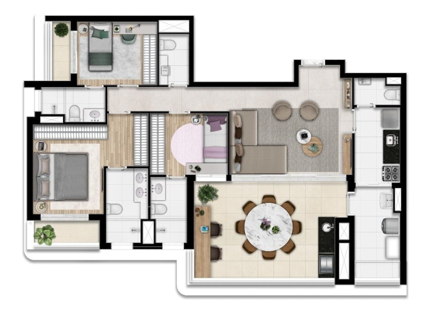 Apartamento, 3 quartos, 115 m² - Foto 20