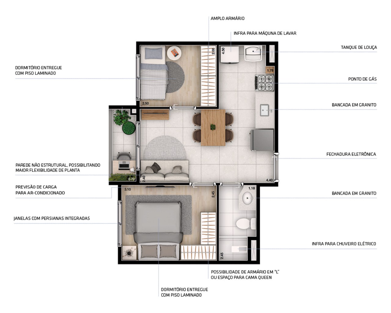 Apartamento, 1 quarto, 26 m² - Foto 15