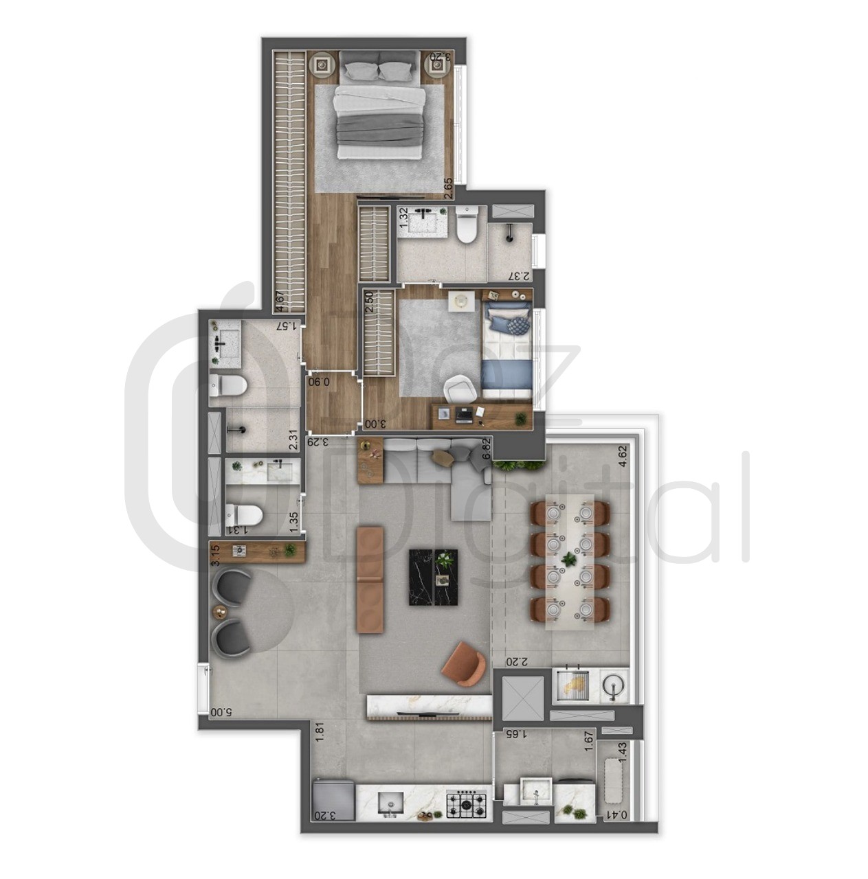 Apartamento, 3 quartos, 84 m² - Foto 18