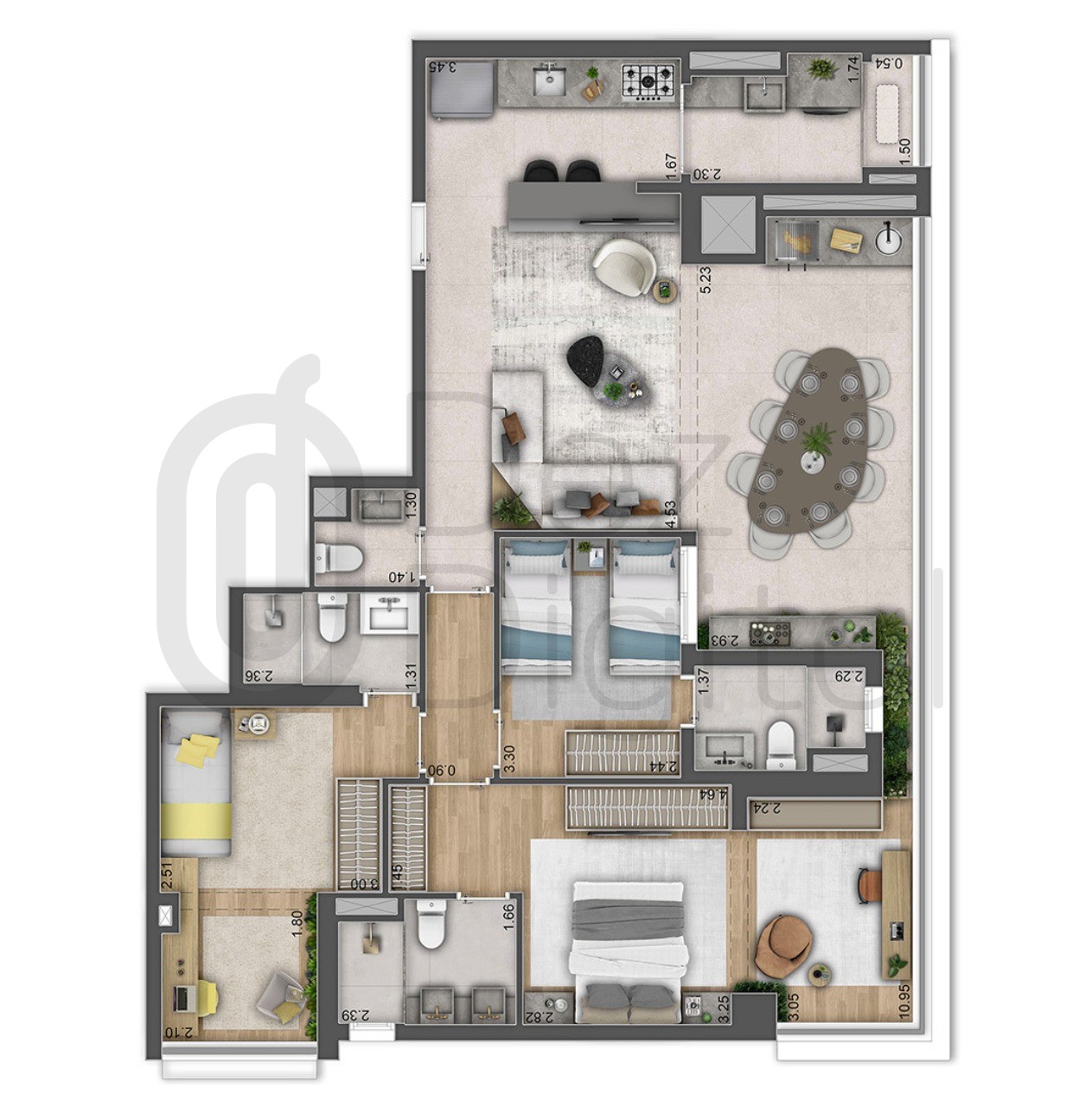 Apartamento, 3 quartos, 84 m² - Foto 20