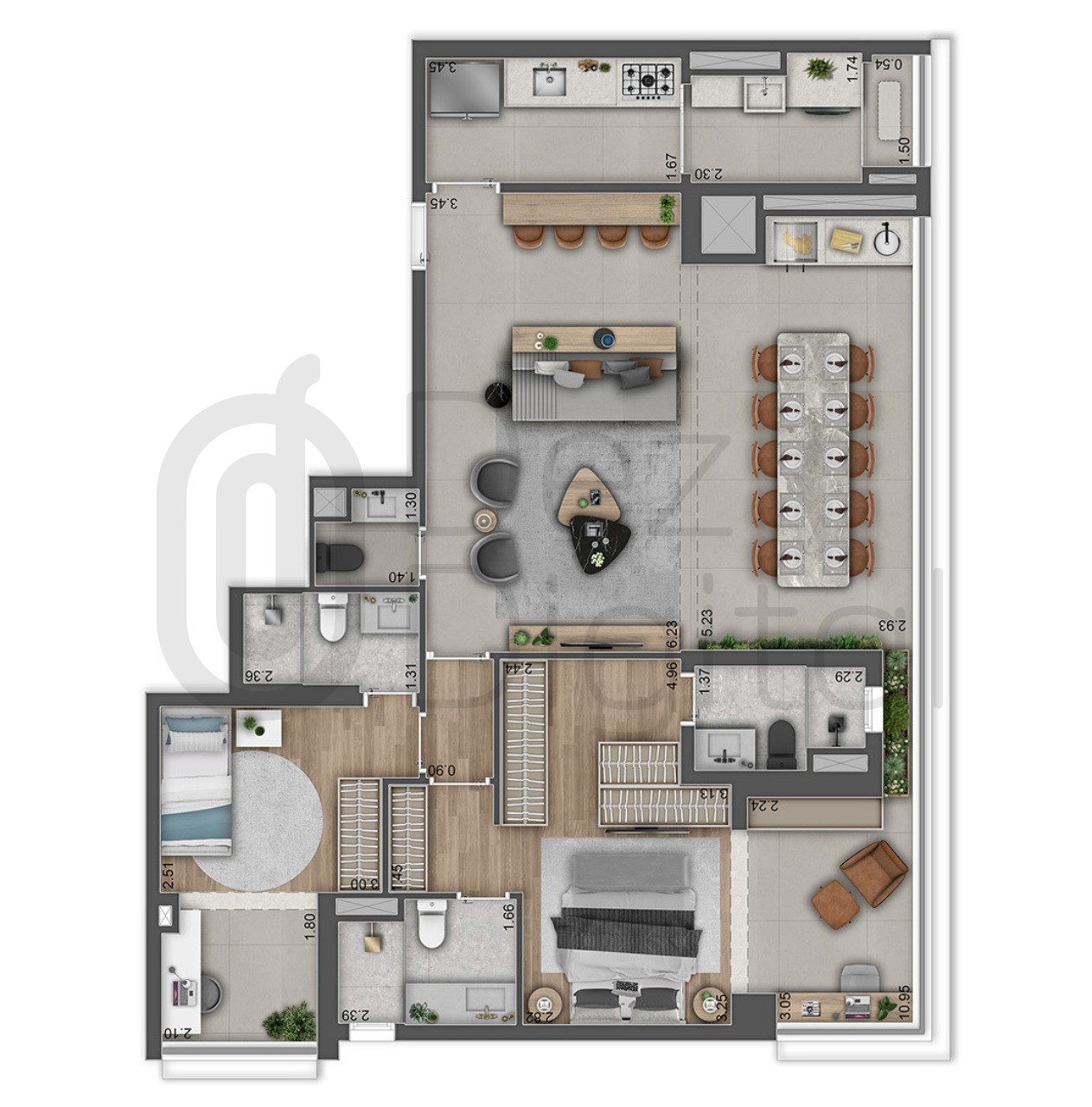 Apartamento, 3 quartos, 84 m² - Foto 21