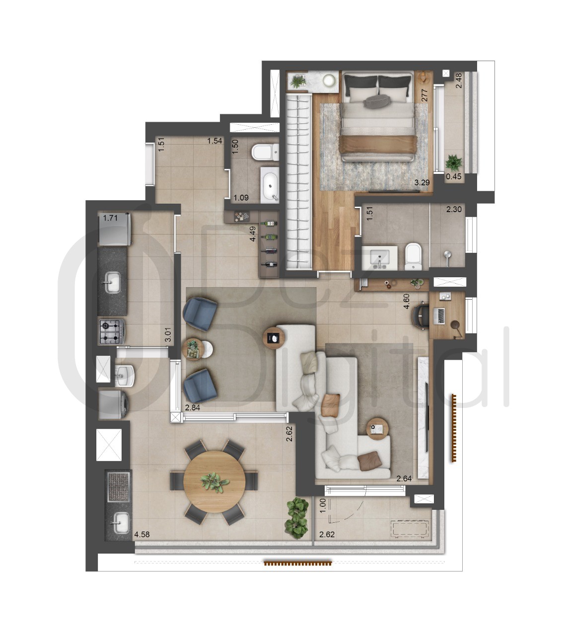 Apartamento, 2 quartos, 82 m² - Foto 37