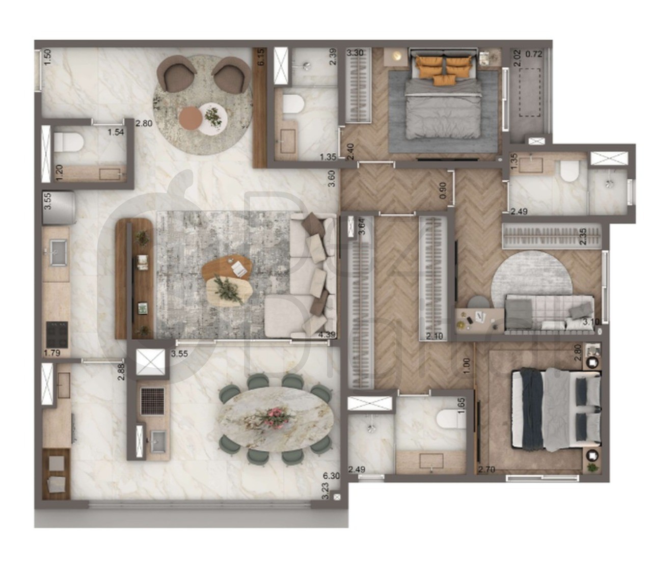 Apartamento, 2 quartos, 88 m² - Foto 17