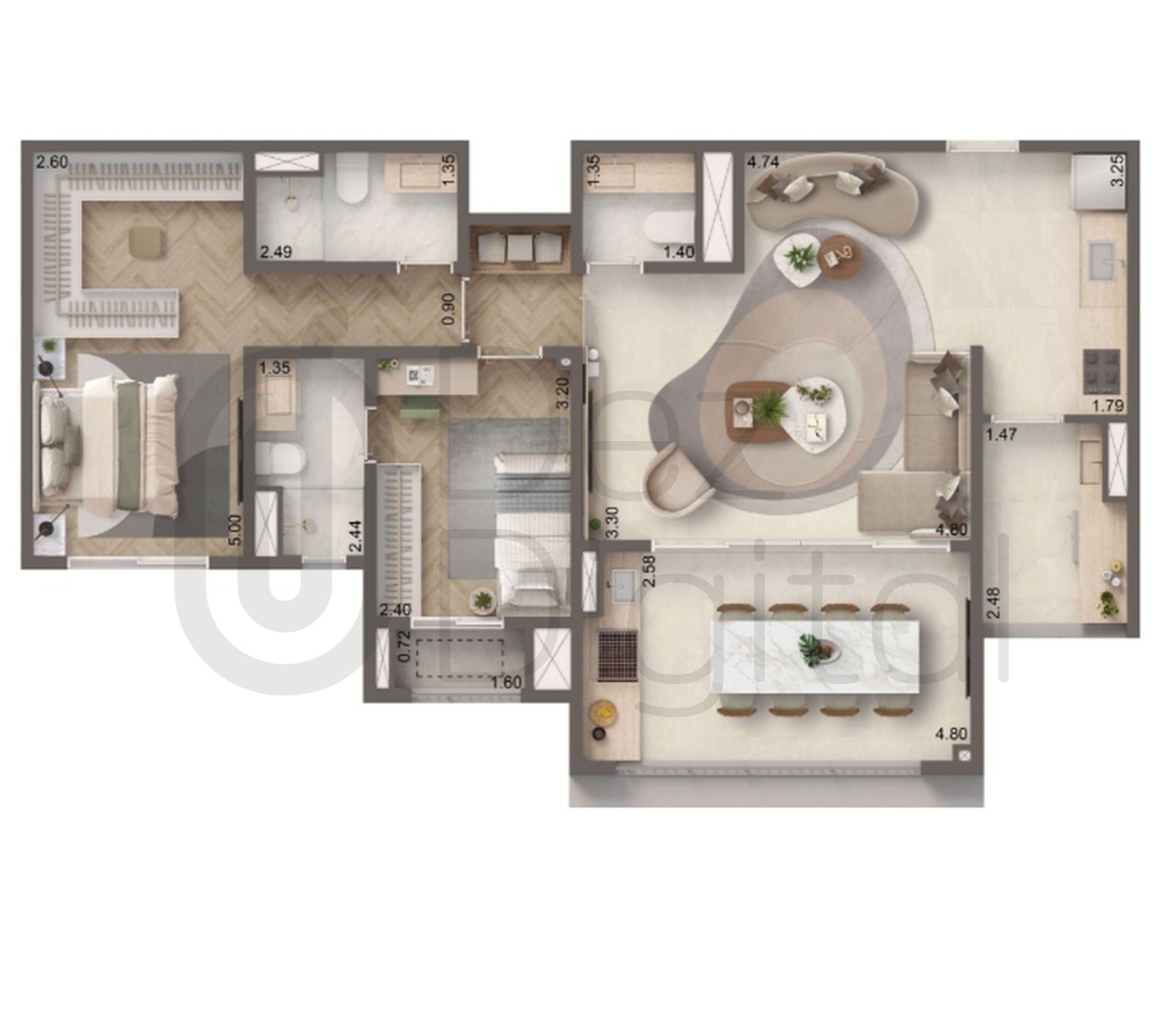 Apartamento, 2 quartos, 88 m² - Foto 15