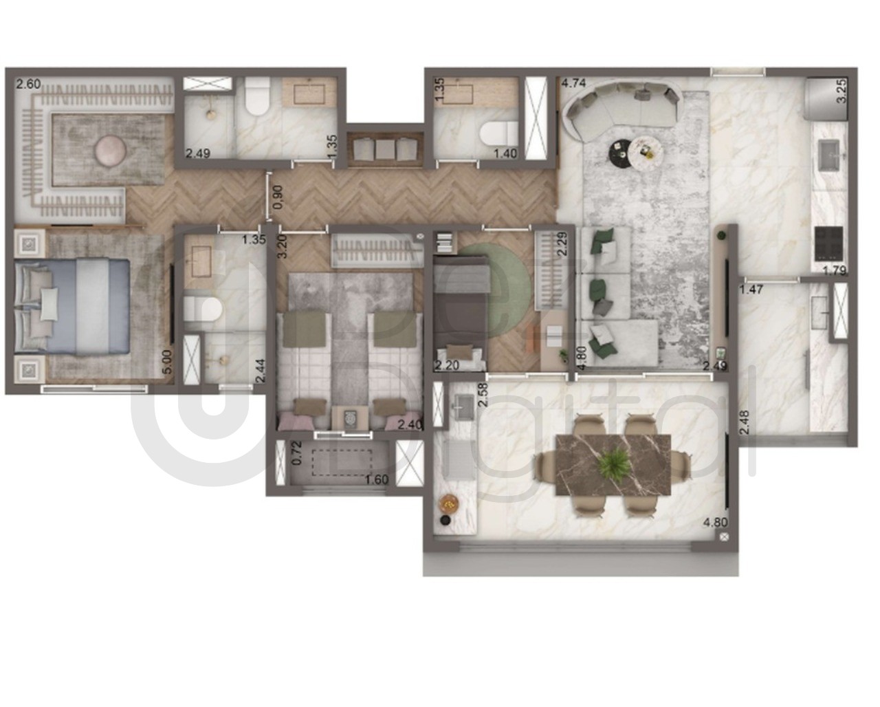 Apartamento, 2 quartos, 88 m² - Foto 16