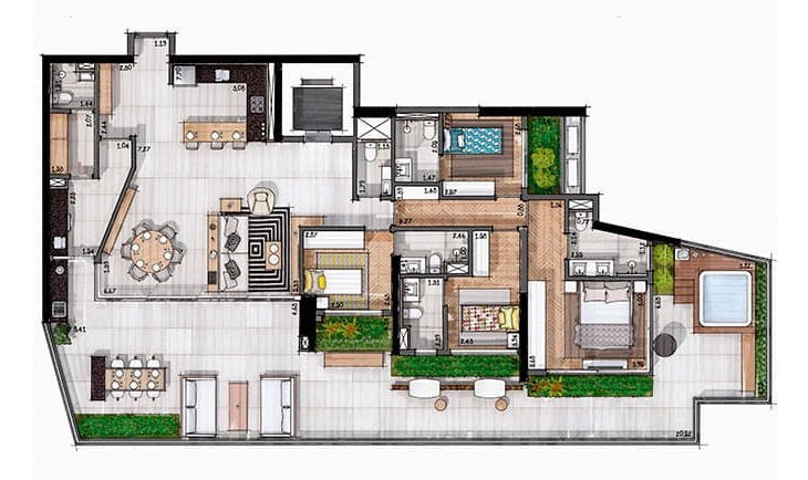 Apartamento, 4 quartos, 167 m² - Foto 43