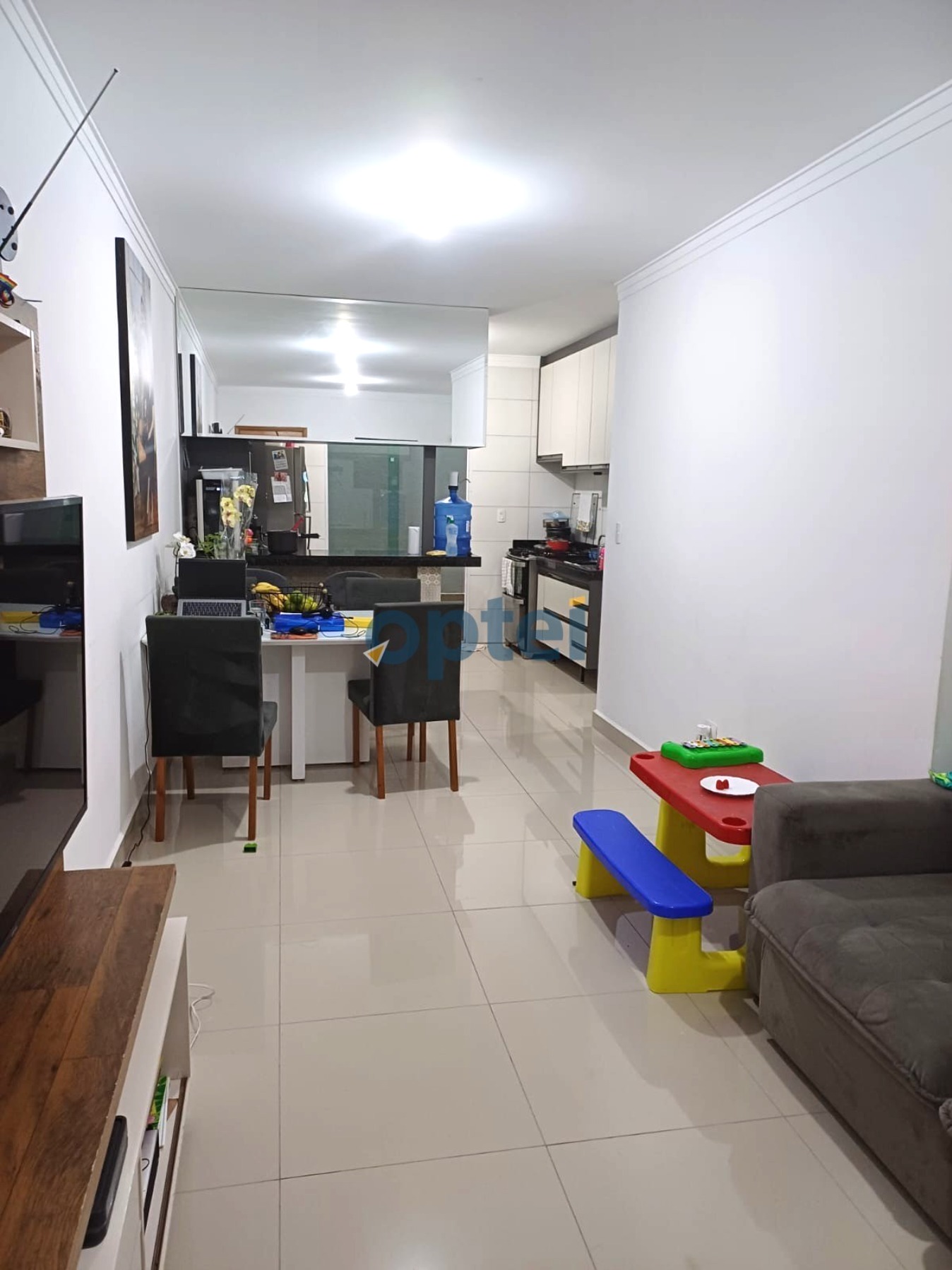 Apartamento à venda na Vila Alice, Santo André-SP: 3 quartos, 1 suíte, 2 salas, 2 banheiros, 1 vaga de garagem, 100m².