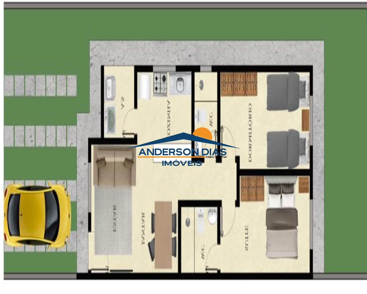 Casa à venda com 2 quartos, 60m² - Foto 11