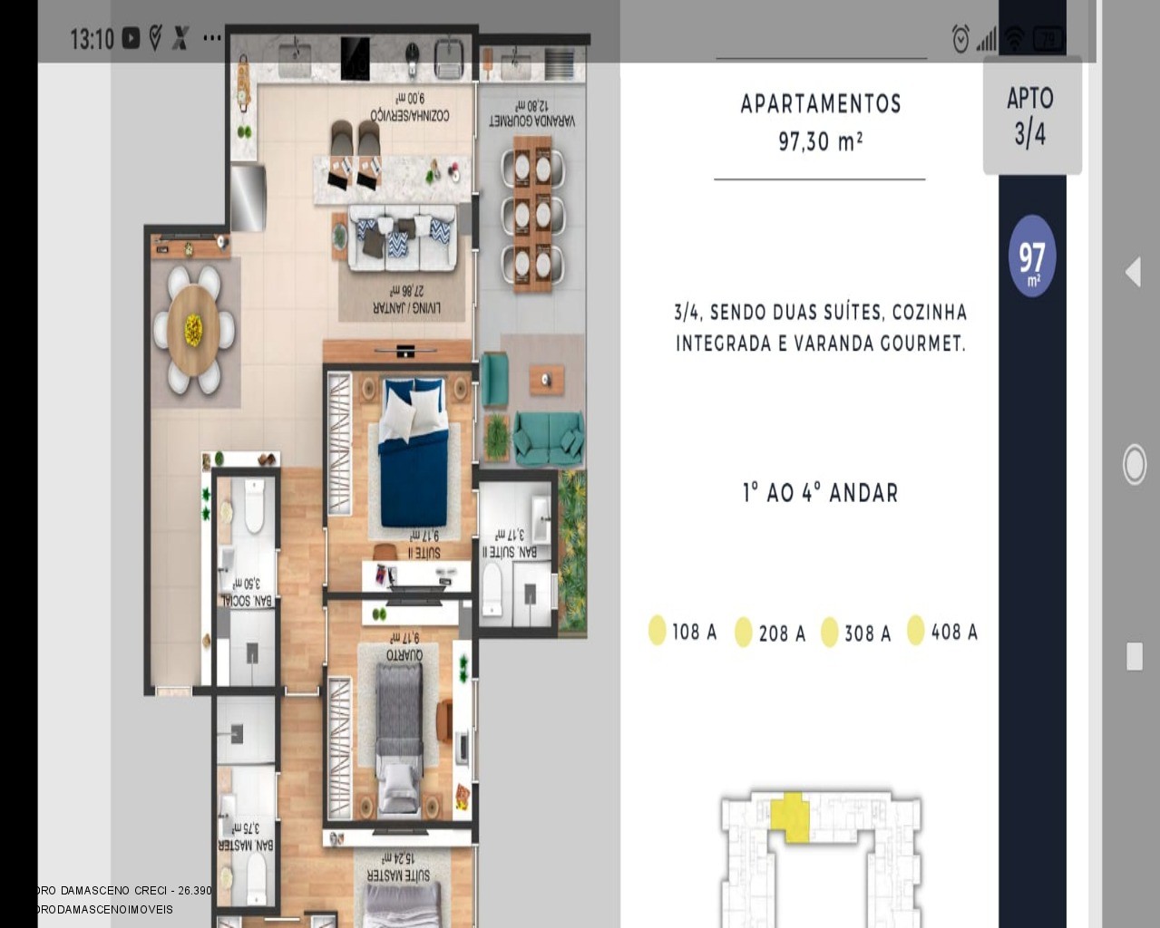 Apartamento à venda com 2 quartos, 68m² - Foto 76