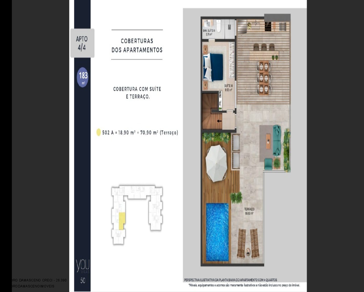 Apartamento à venda com 2 quartos, 68m² - Foto 59